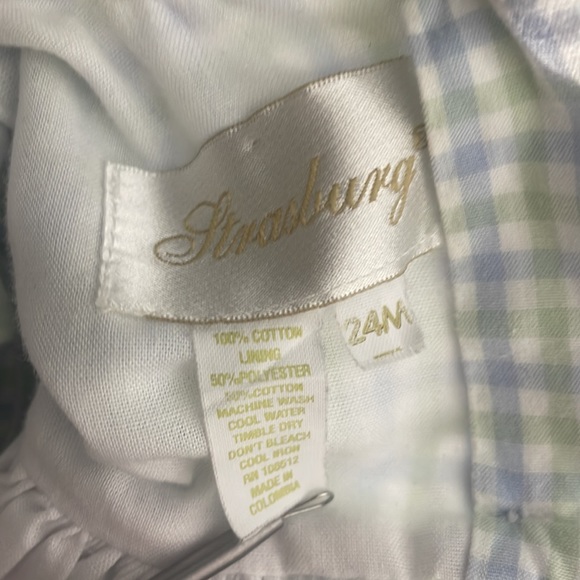 STRASBURG 24 MONTHS PLAID DRESS - Picture 6 of 6